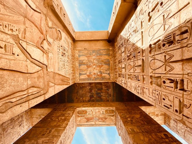 Fotobehang Egypte ideeën voor een monumentale herfstherinnering